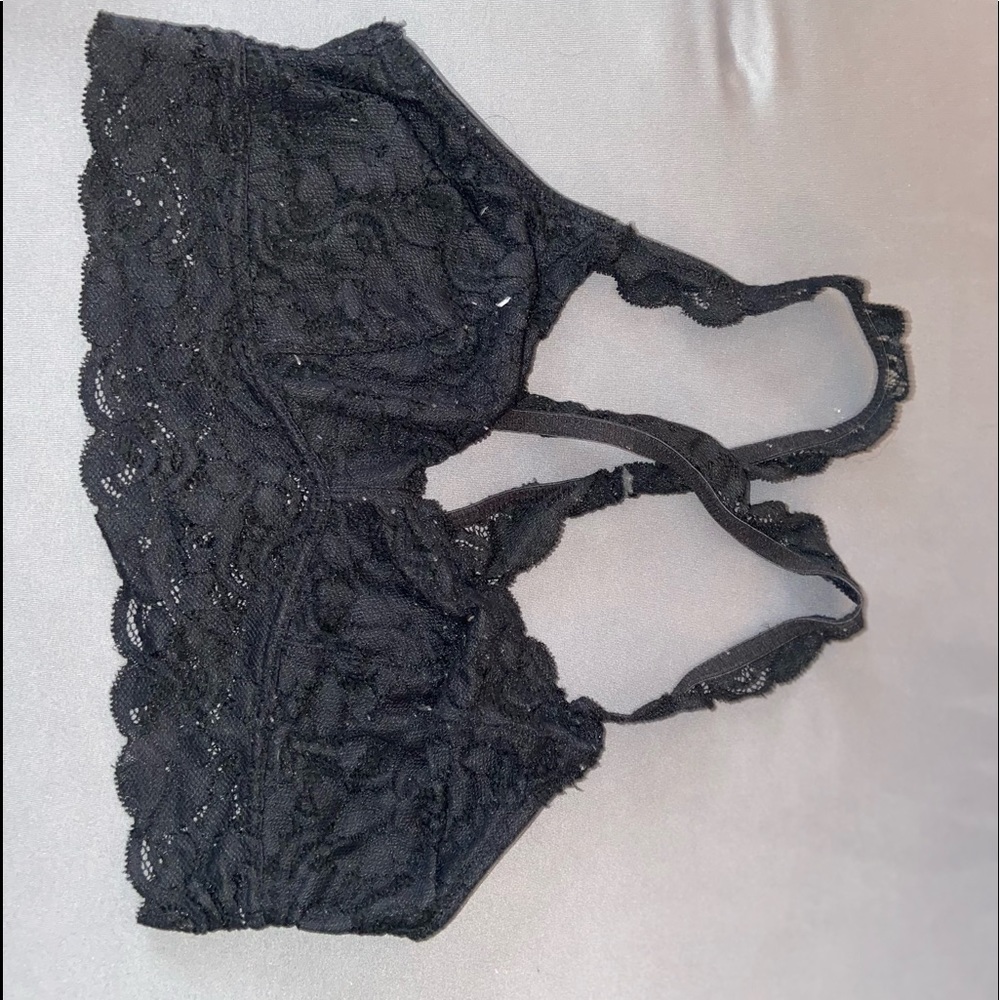 Black American Eagle Bra